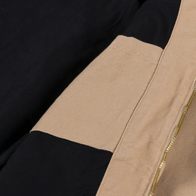 Carhartt WIP OG Active Jacket Dusty H Brown Rinsed-9