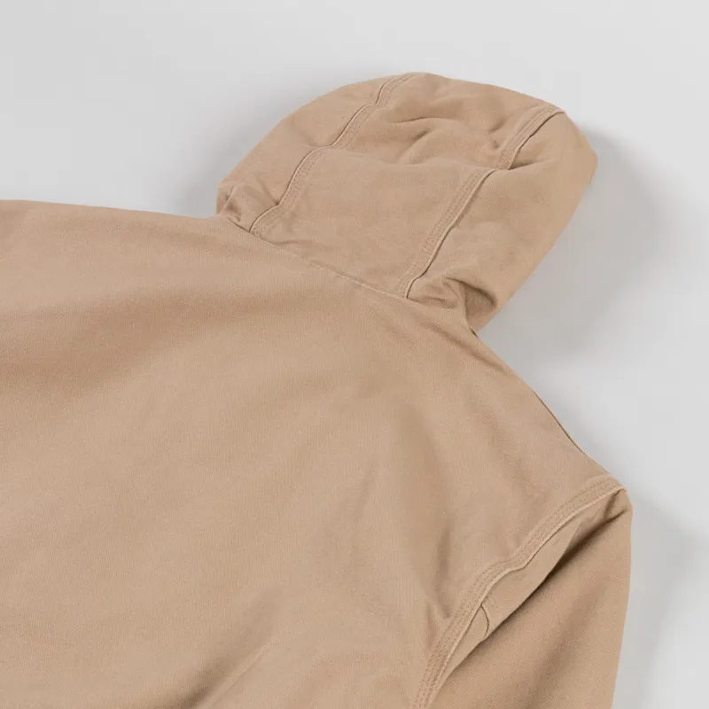 Carhartt WIP OG Active Jacket Dusty H Brown Rinsed-5