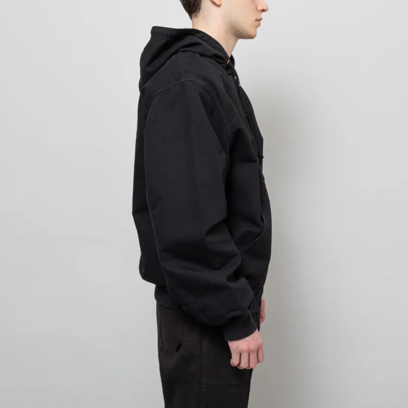Carhartt WIP OG Active Jacket Black Rinsed-4