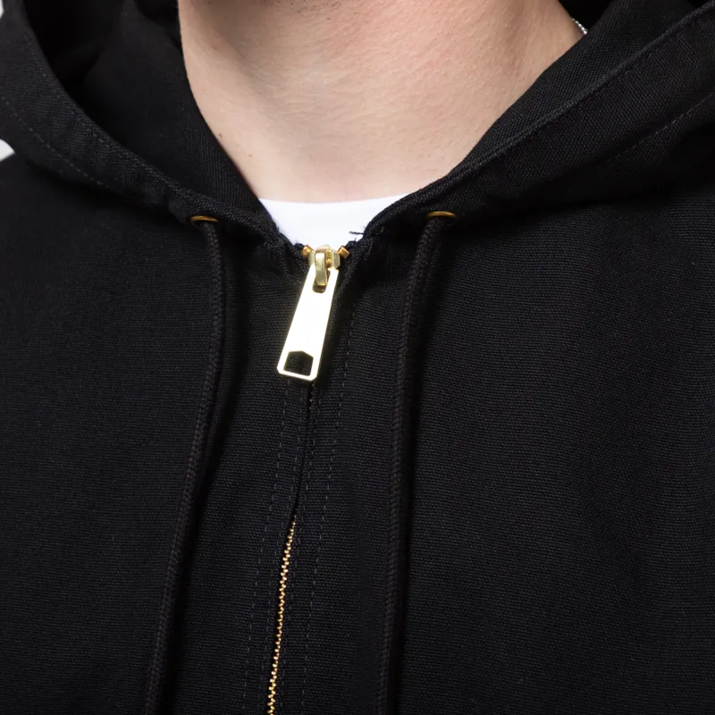 Carhartt WIP OG Active Jacket Black Rinsed-5