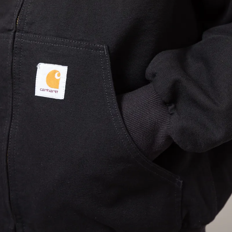 Carhartt WIP OG Active Jacket Black Rinsed-9