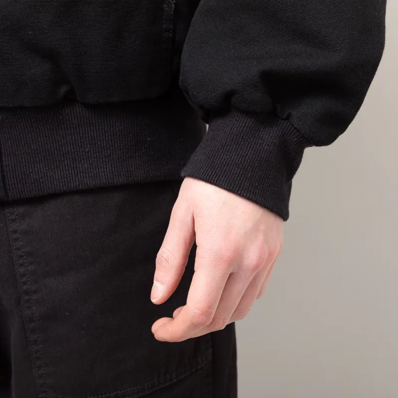 Carhartt WIP OG Active Jacket Black Rinsed-10