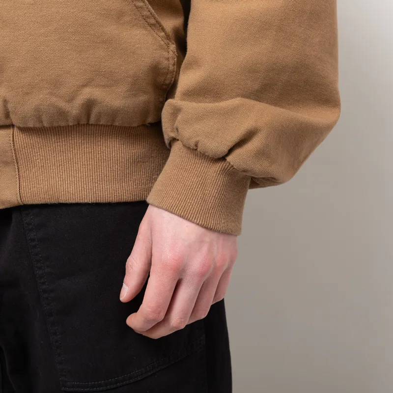 Carhartt WIP OG Active Jacket Hamilton Brown Rinsed-11