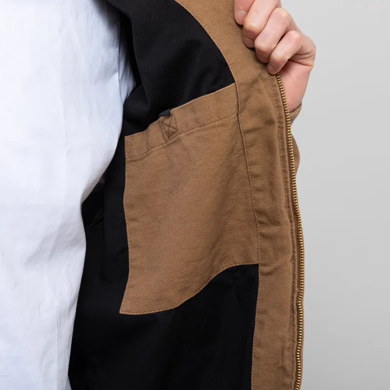 Carhartt WIP OG Active Jacket Hamilton Brown Rinsed-5