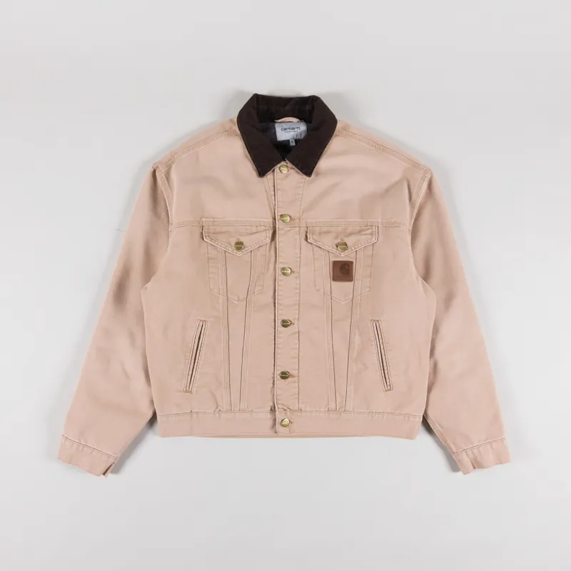 Carhartt WIP Dayton Trucker Jacket Dusty H Brown Tobacco