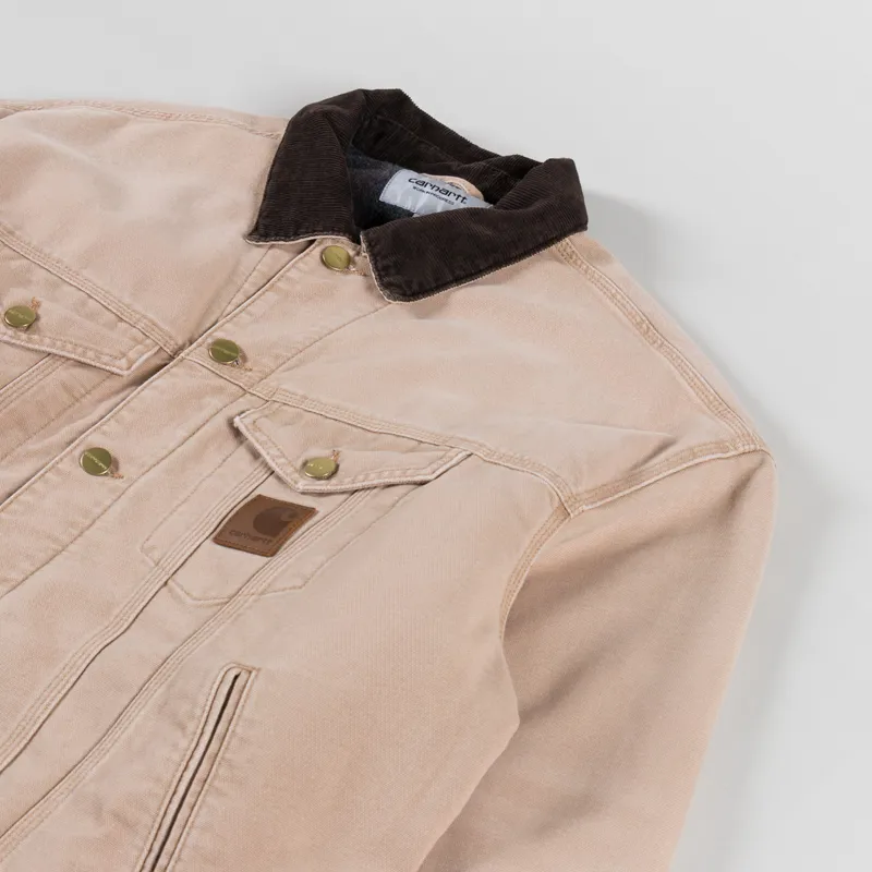 Carhartt WIP Dayton Trucker Jacket Dusty H Brown Tobacco-3