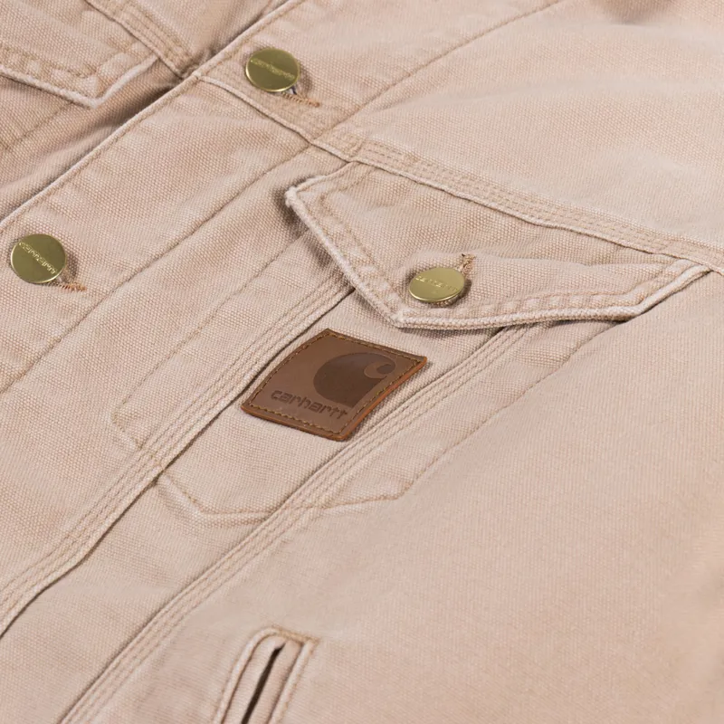 Carhartt WIP Dayton Trucker Jacket Dusty H Brown Tobacco-6