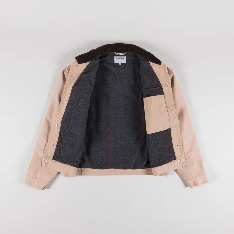 Carhartt WIP Dayton Trucker Jacket Dusty H Brown Tobacco-1