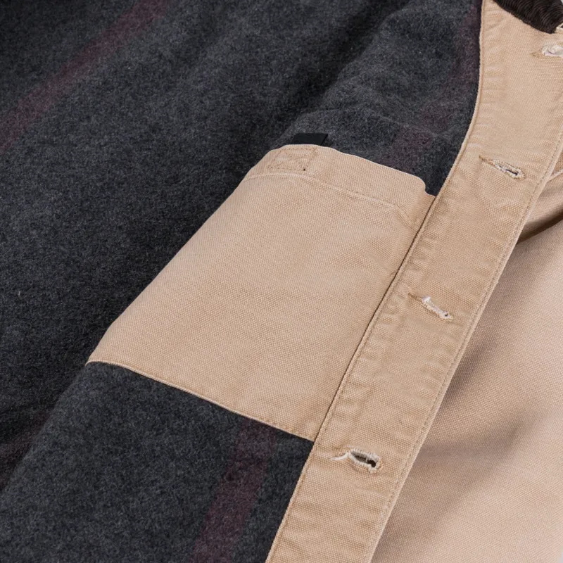 Carhartt WIP Dayton Trucker Jacket Dusty H Brown Tobacco-9