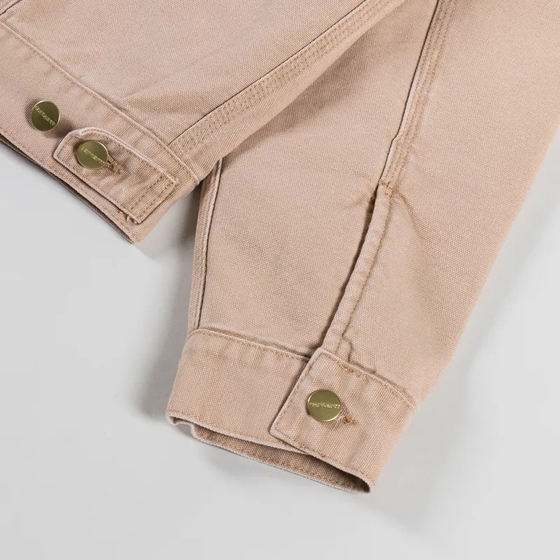Carhartt WIP Dayton Trucker Jacket Dusty H Brown Tobacco-12