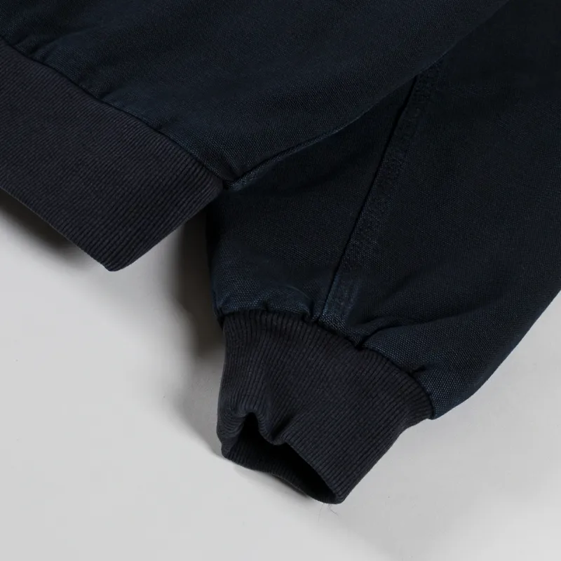 Carhartt WIP OG Santa Fe Jacket Black Stone Canvas-9