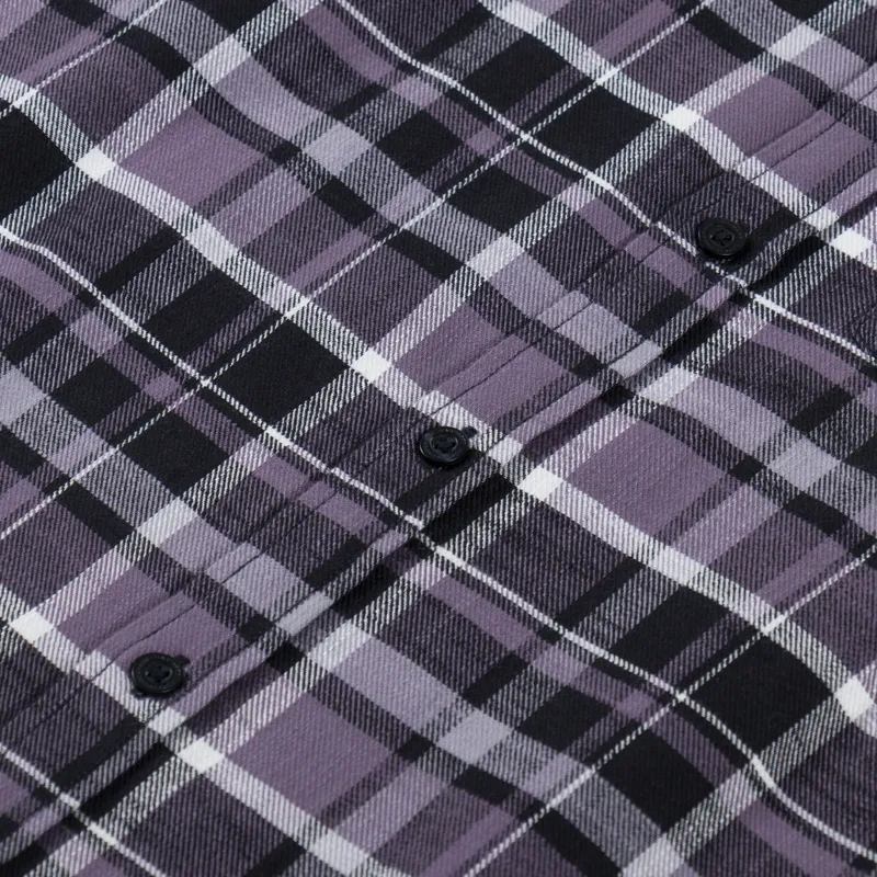 Carhartt WIP Fendrick Shirt Black Check-6