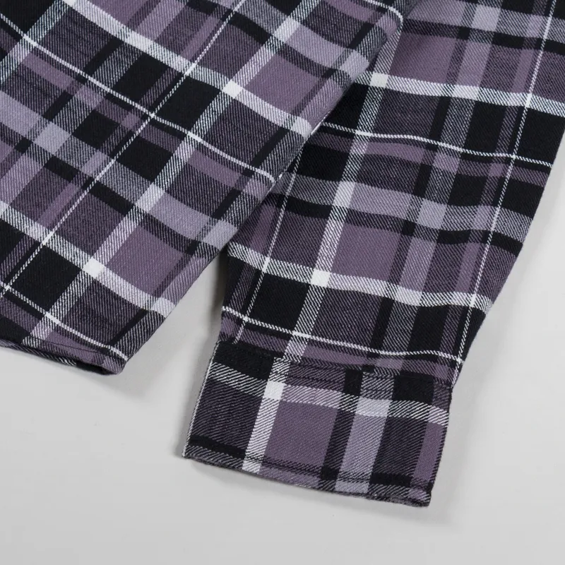 Carhartt WIP Fendrick Shirt Black Check-7