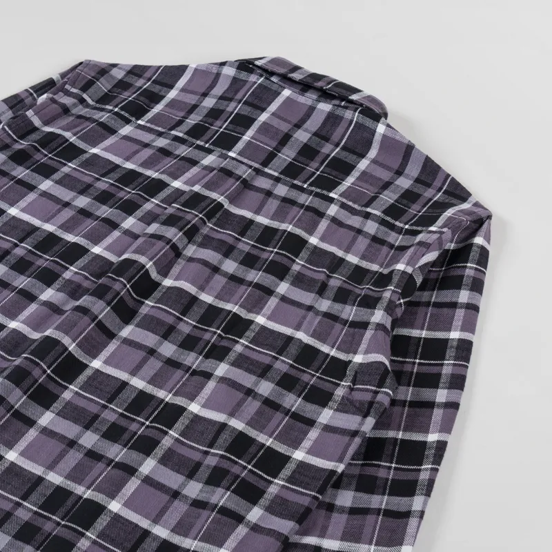 Carhartt WIP Fendrick Shirt Black Check-3