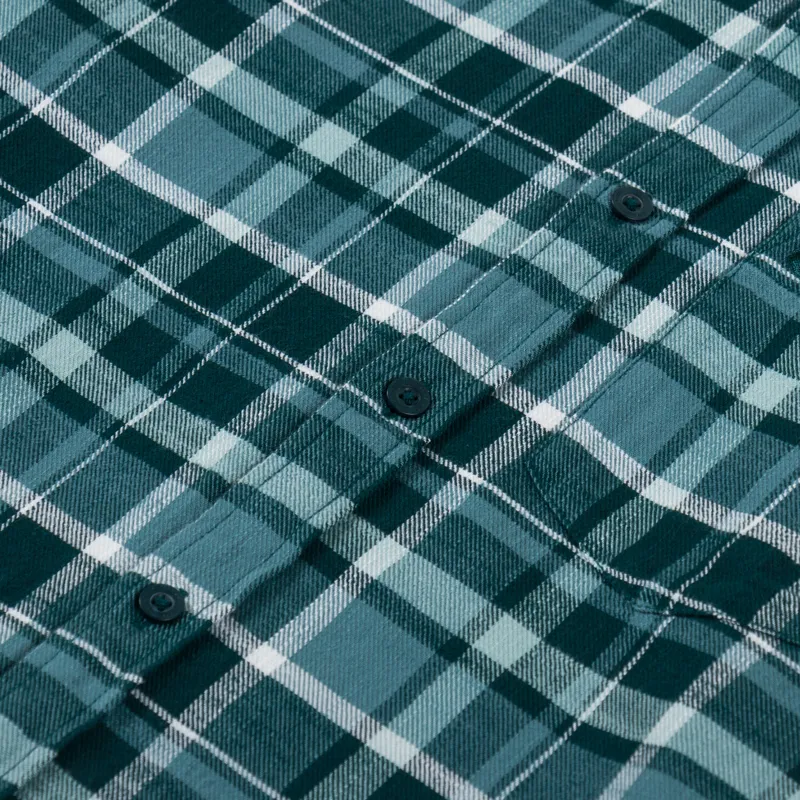 Carhartt WIP Fendrick Shirt Deep Lagoon Check-5
