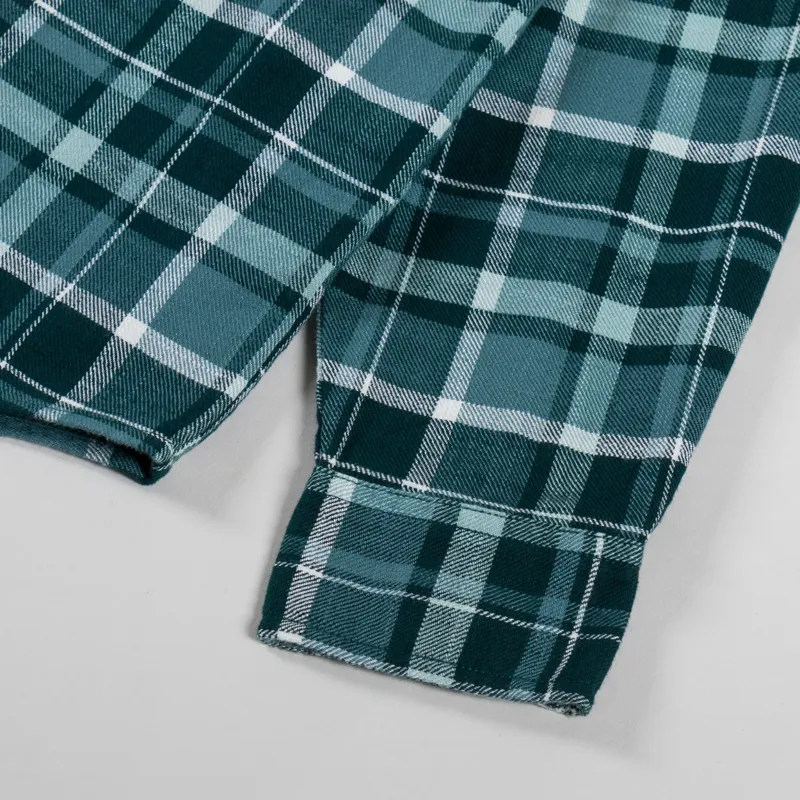 Carhartt WIP Fendrick Shirt Deep Lagoon Check-7