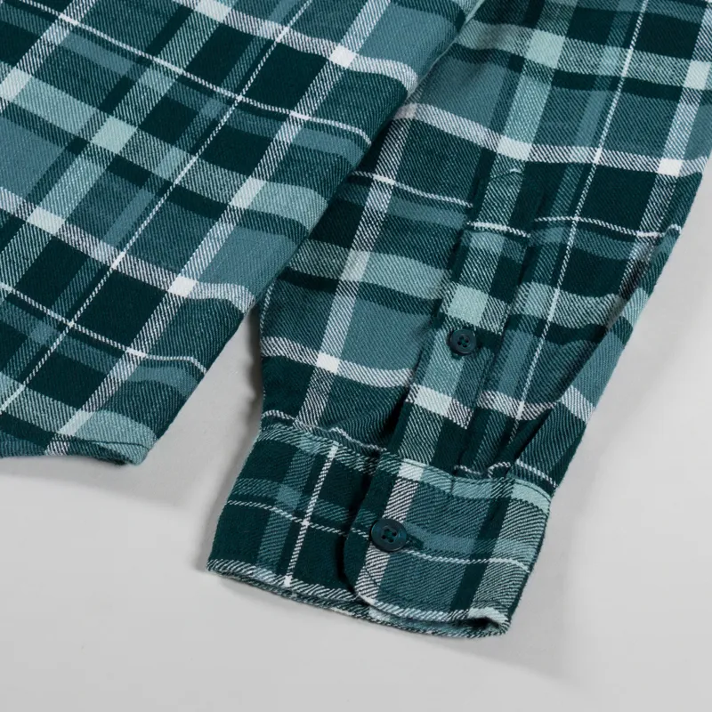 Carhartt WIP Fendrick Shirt Deep Lagoon Check-8
