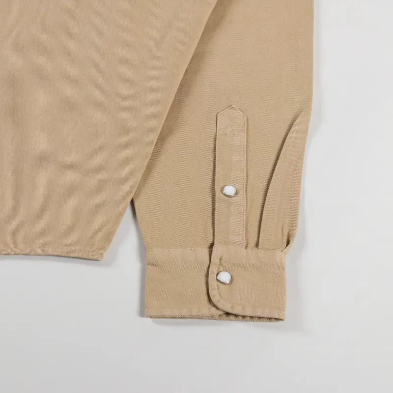 Carhartt WIP Santa Fe Shirt Dusty H Brown-9