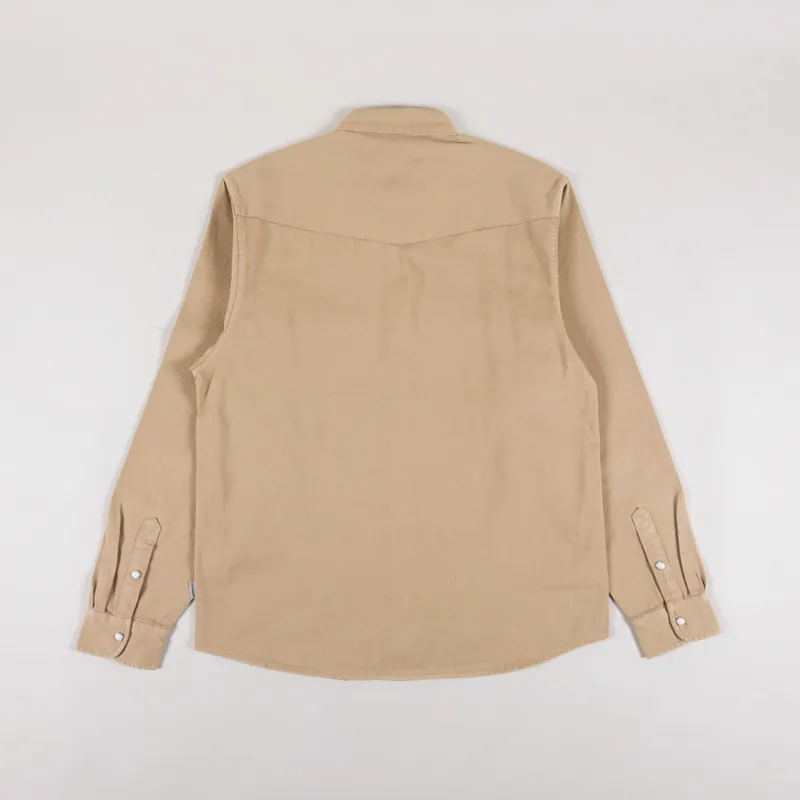 Carhartt WIP Santa Fe Shirt Dusty H Brown-1