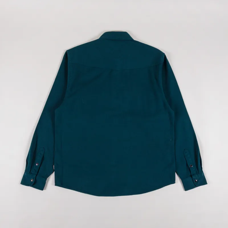 Carhartt WIP Santa Fe Shirt Deep Lagoon-1