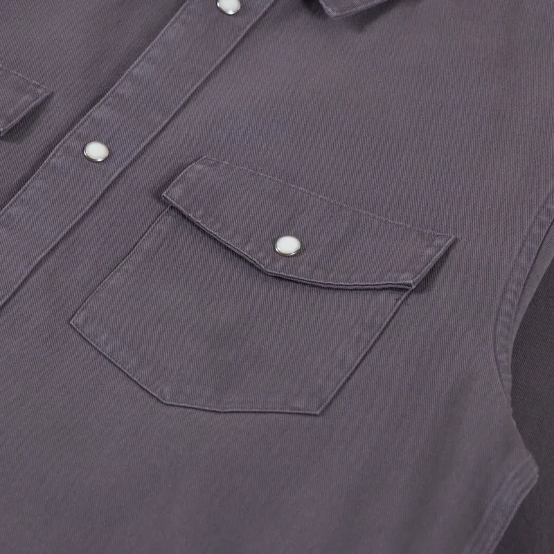 Carhartt WIP Santa Fe Shirt Manta-4