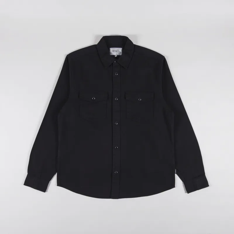 Carhartt WIP Santa Fe Shirt Black
