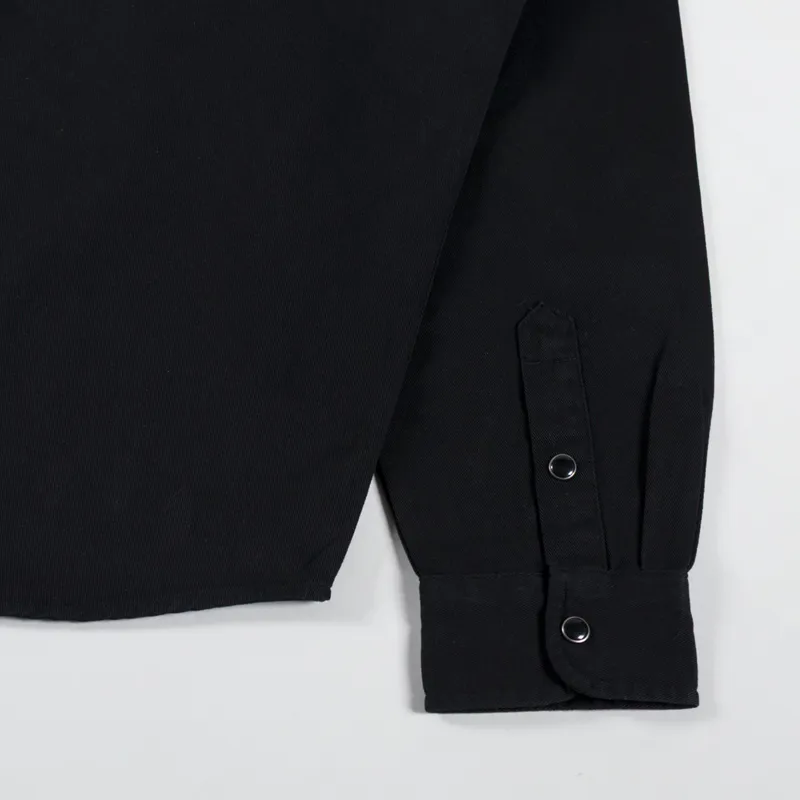 Carhartt WIP Santa Fe Shirt Black-9