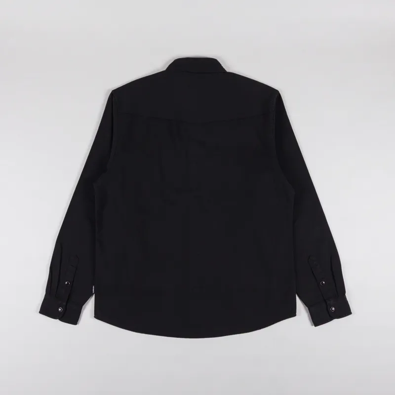 Carhartt WIP Santa Fe Shirt Black-1
