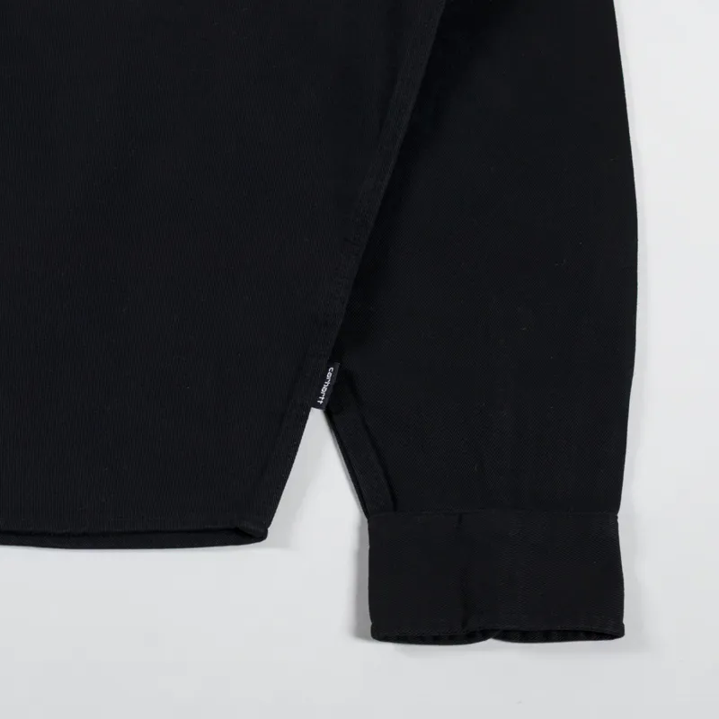 Carhartt WIP Santa Fe Shirt Black-8