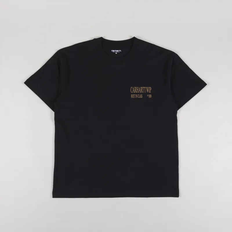 Carhartt WIP Best In Class T Shirt Black-1