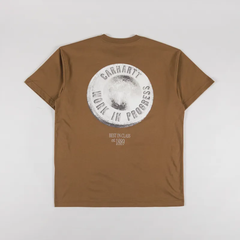 Carhartt WIP Best In Class T Shirt Hamilton Brown