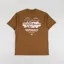 Carhartt WIP Runaway T Shirt Hamilton Brown White