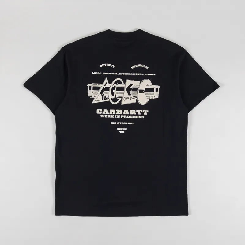 Carhartt WIP Runaway T Shirt Black Wax