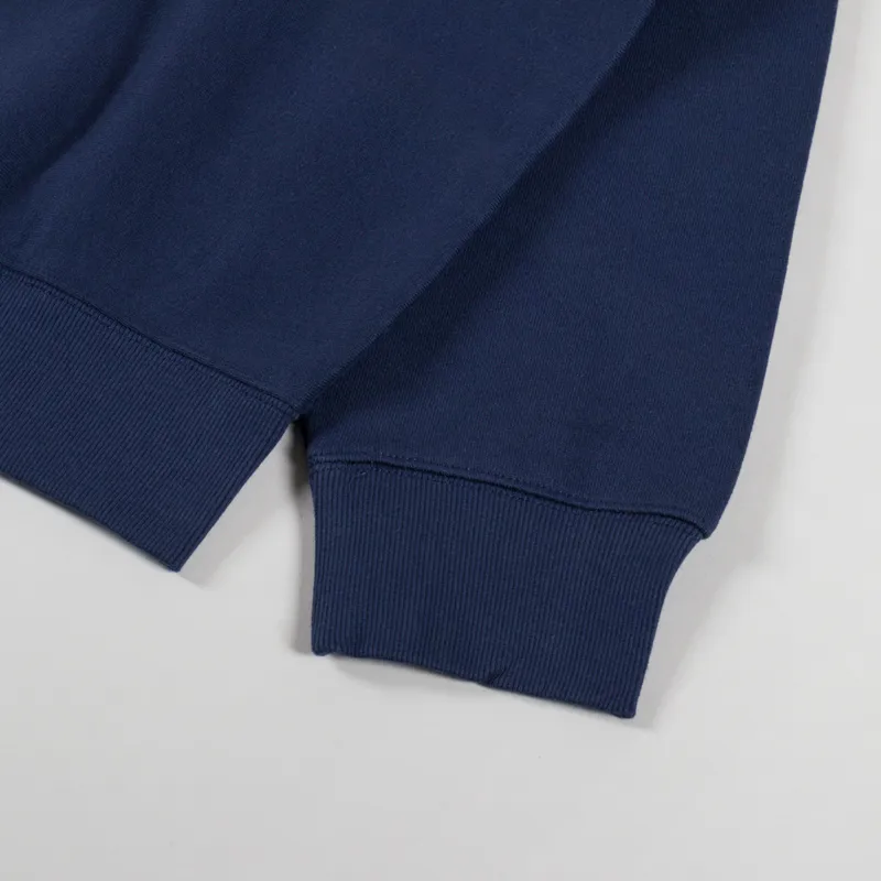 Carhartt WIP Label Script Sweat Blue-6