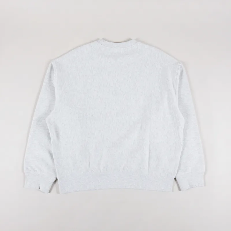 Carhartt WIP Label Script Sweat Ash Heather-1