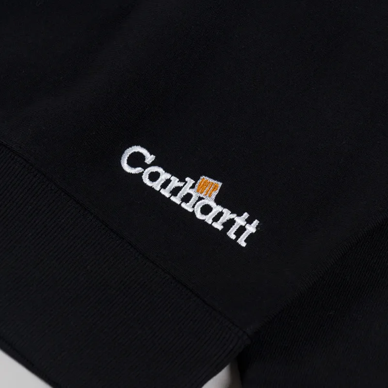 Carhartt WIP Label Script Sweat Black-3