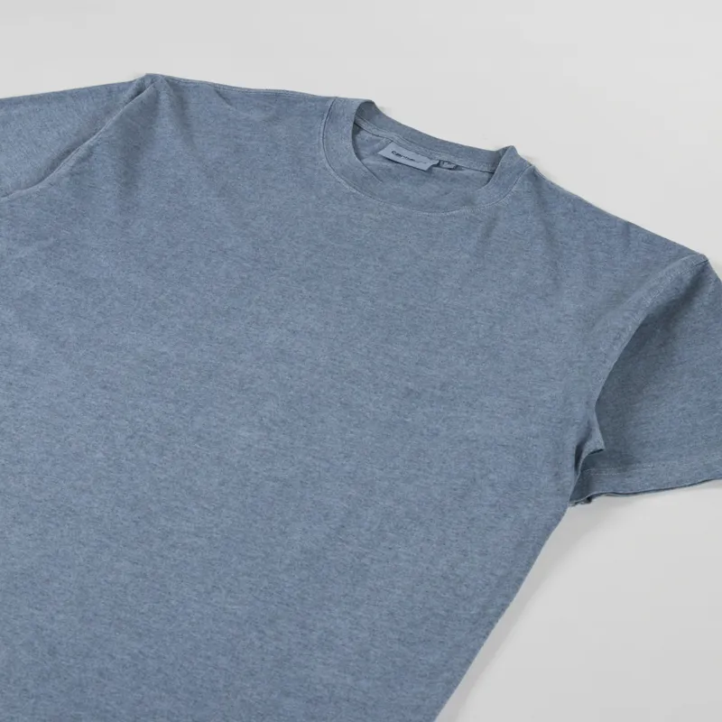 Carhartt WIP Caspian T Shirt Clay Blue Heather-1