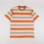 Carhartt WIP Dashner T Shirt Stripe Pumpkin