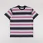 Carhartt WIP Dashner T Shirt Stripe Graphite