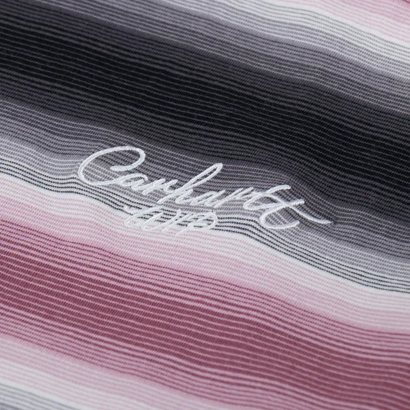 Carhartt WIP Dashner T Shirt Stripe Graphite-2