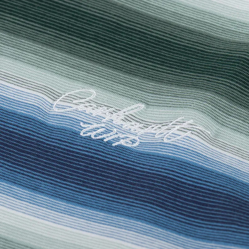 Carhartt WIP Dashner T Shirt Stripe Park-2