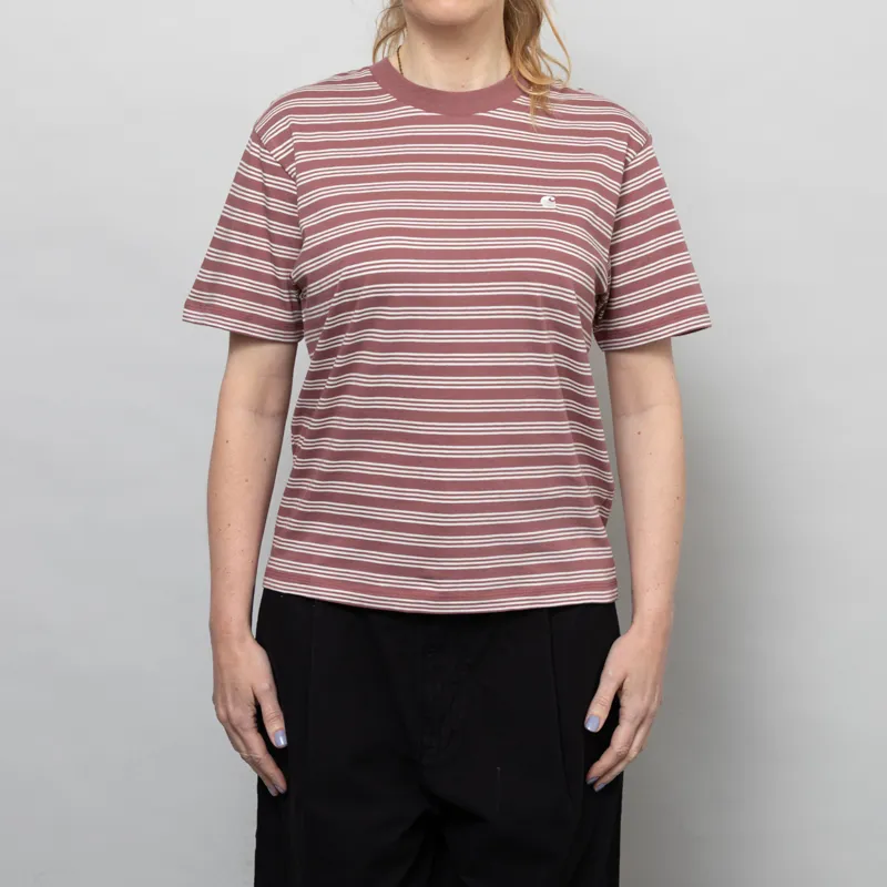 Carhartt WIP Womens Sydney T Shirt Dusky Pink