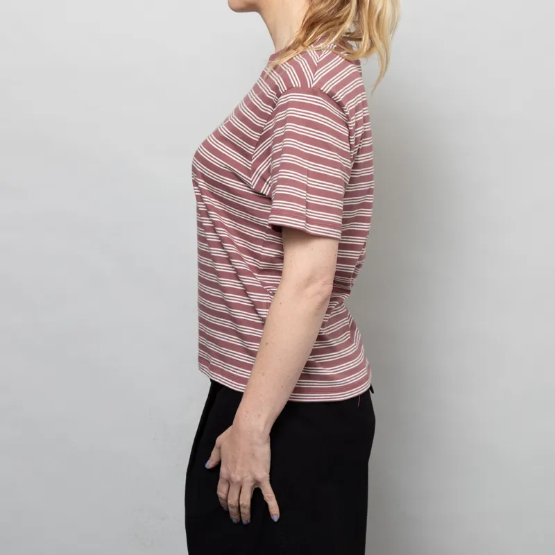 Carhartt WIP Womens Sydney T Shirt Dusky Pink-2