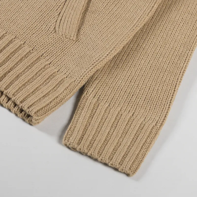 Carhartt WIP Santa Fe Cardigan Dusty H Brown-9