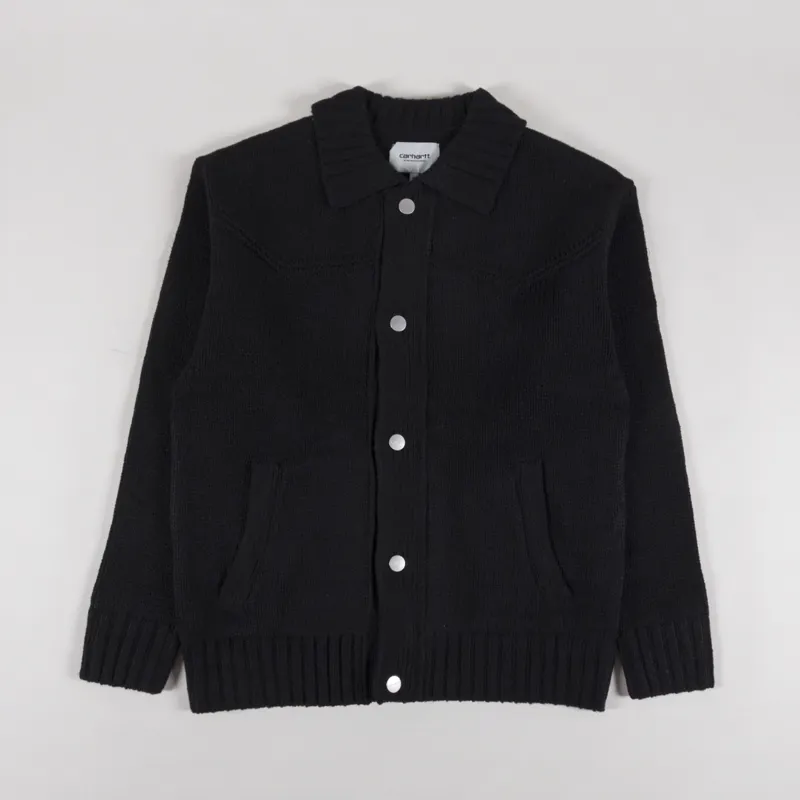 Carhartt WIP Santa Fe Cardigan Black