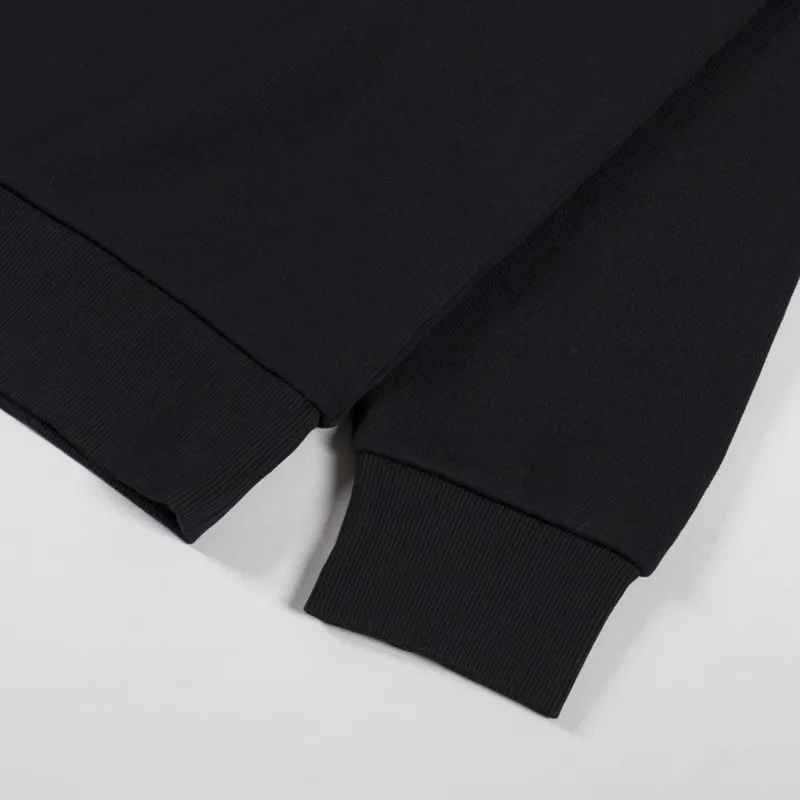 Carhartt WIP Script Embroidery Sweat Black White-4