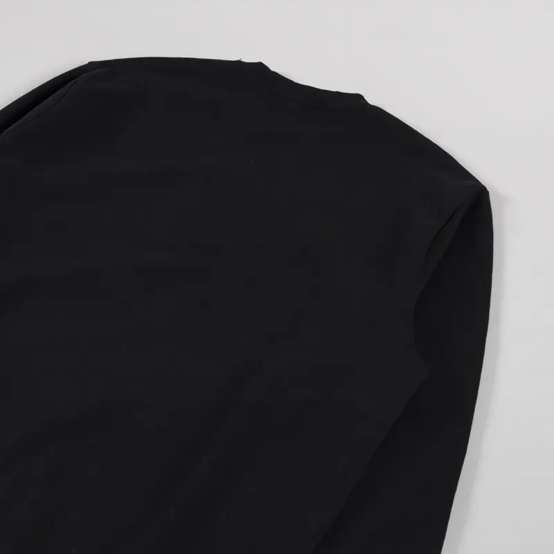 Carhartt WIP Script Embroidery Sweat Black White-2