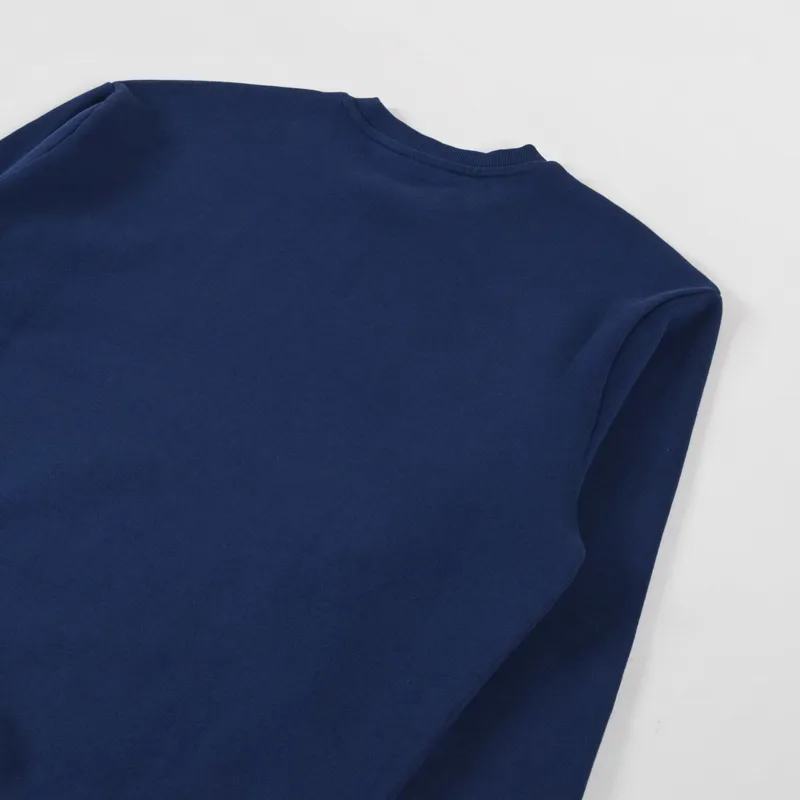 Carhartt WIP Script Embroidery Sweat Jupiter White-3