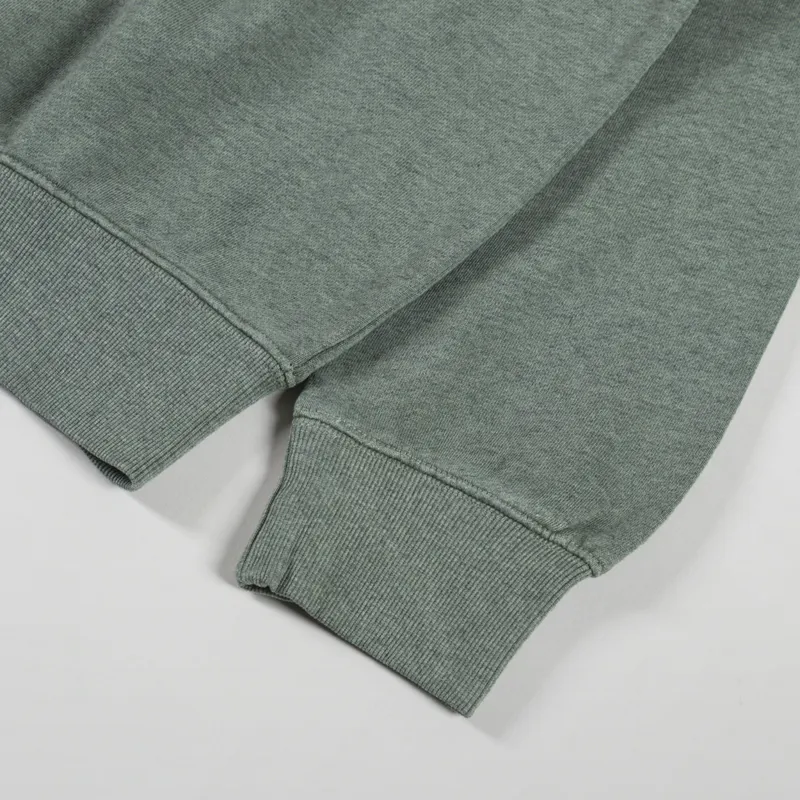 Carhartt WIP Caspian Sweatshirt Park Heather Garment Dyed-7