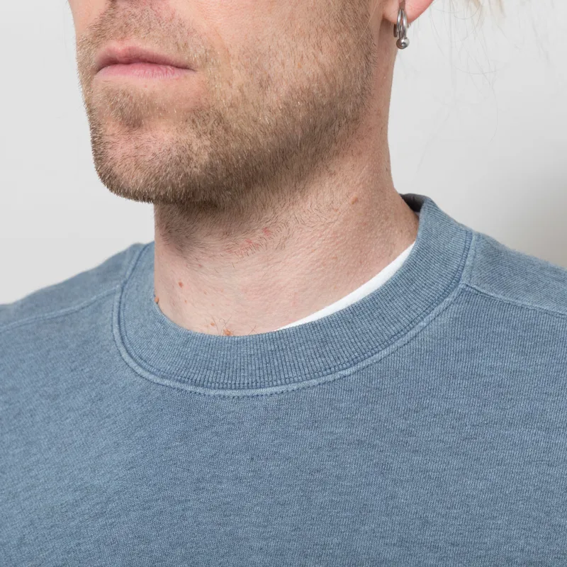 Carhartt WIP Caspian Shady Blue Heather Garment Dyed-3